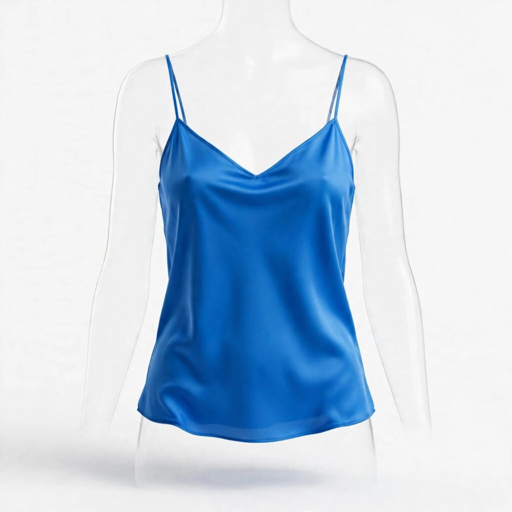 Caraco Bleu Femme