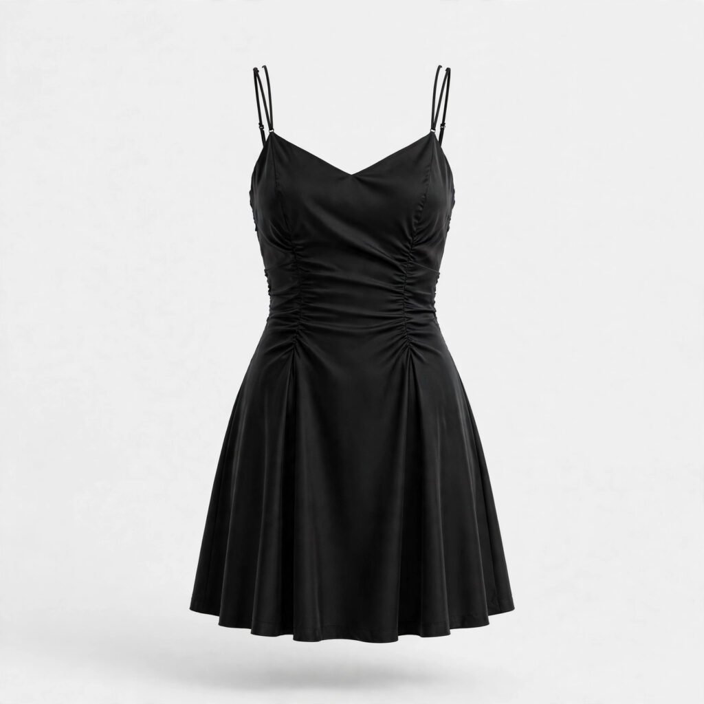Robe Courte Noire Femme