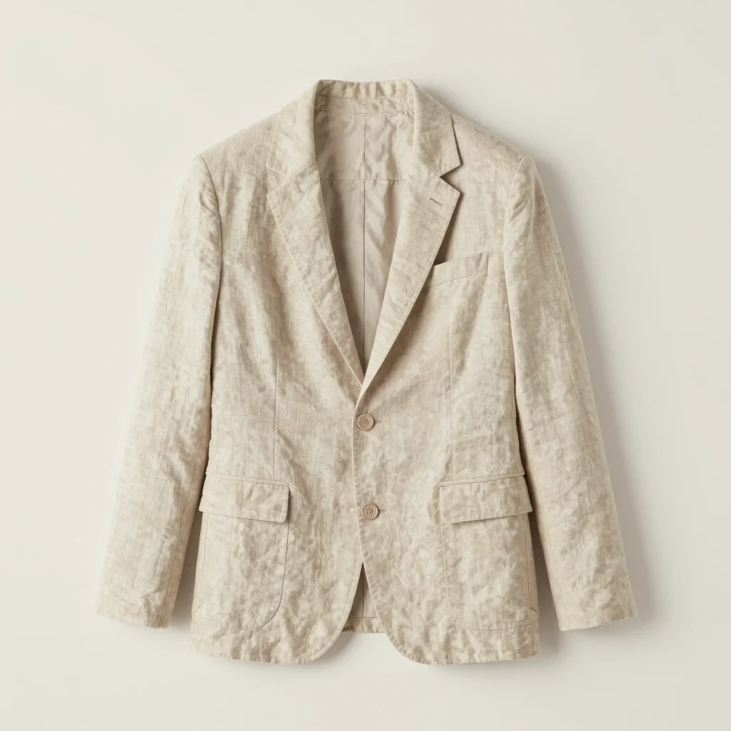 Linen Boxy Blazer